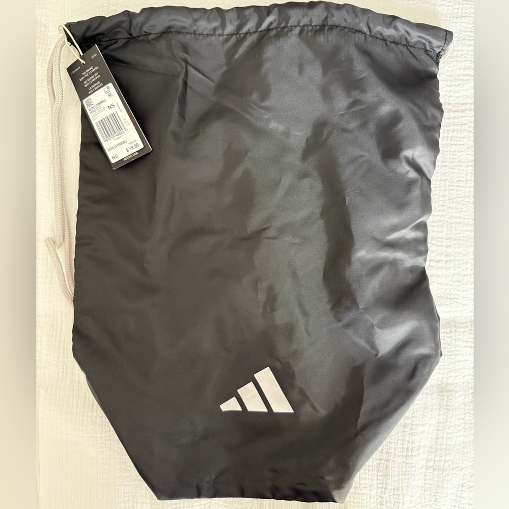Adidas Black and White Gym Bag